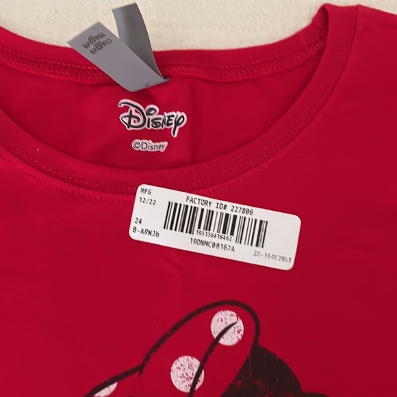 NWT Disney Girl Minnie Mouse Tee - Picture 2 of 2